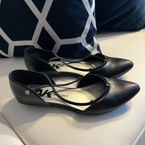 Anne Klein flats black size 8 m
